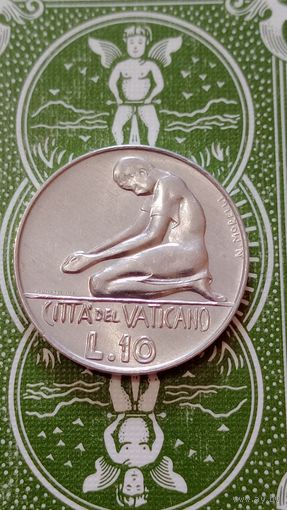 Ватикан 10 лир 1978