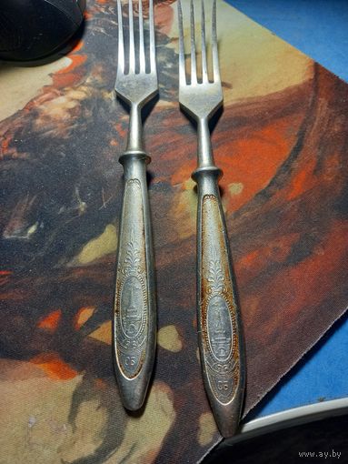 Винтажные вилки . Адмиралтейство Петербург, СБ КЗ 1961 з-д им.Куйбышева