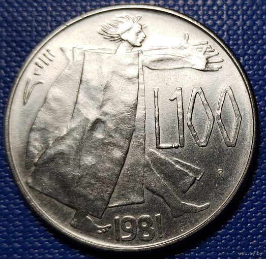 Сан - Марино 100 лир 1981 г. Мир.