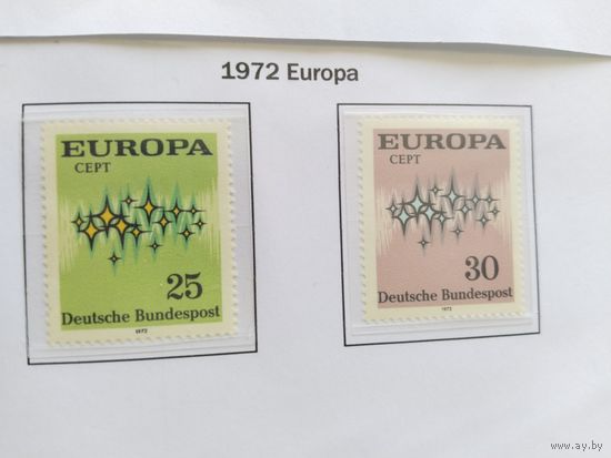ФРГ  1972  2 м