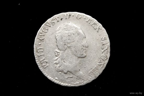 1/6 талера 1809 г. Саксония (Германия), Фридрих Август