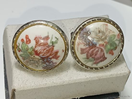 Винтажные Запонки . С рубля