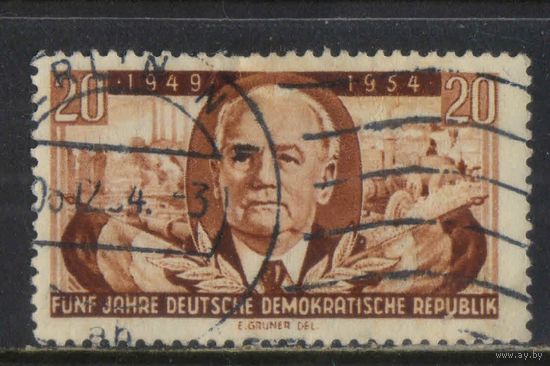 Германия ГДР 1954 5 летие образования ГДР Вильгельм Пик #443