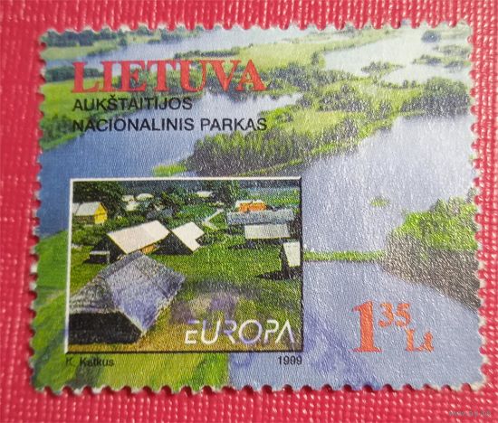 Лот 207. Литва(1999).Марка по программе Европа. Аукштийский национальный парк LT693