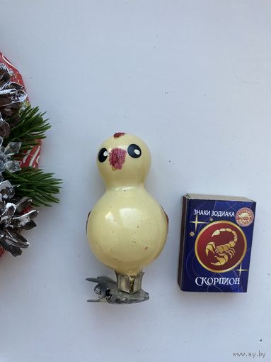 Елочная игрушка. Цвпленок.