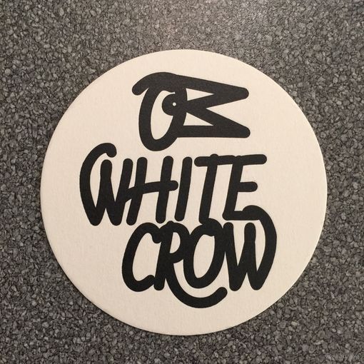 Подставка под пиво крафтового бара White Crow Multitap / Беларусь /