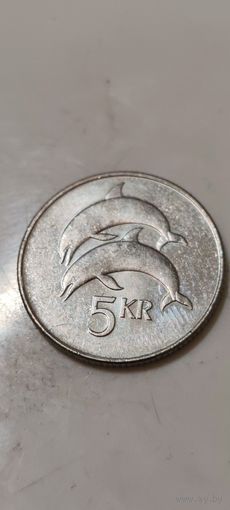 Исландия 5 крон 1999