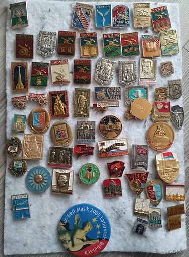 Значки СССР (цена за один знак)