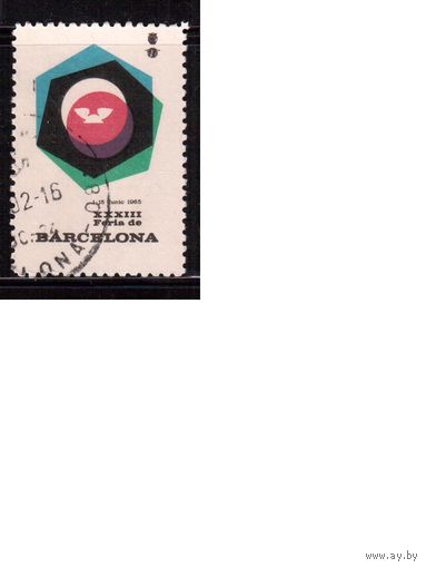 Испания-1965 (Мих. ) , гаш. , Виньетка
