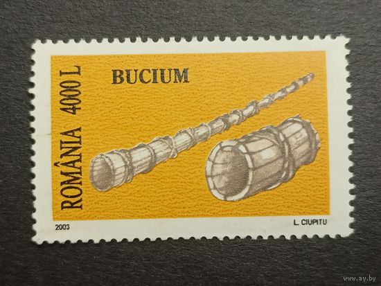 Румыния 2003. Музыкальные инструменты
