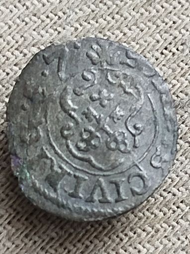 Распродажа - Солид 1657г., Карл Х Густав,Ливония(Швеция)