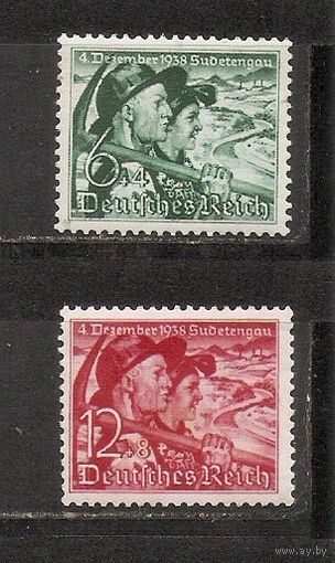 ФФ4 Третий рейх 1938 Судетская область следы от наклеек