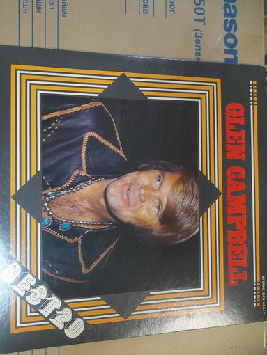 GLEN CAMPBELL " BEST 20" LP JAPAN CAPITOL ECS-90017 -NM/NM