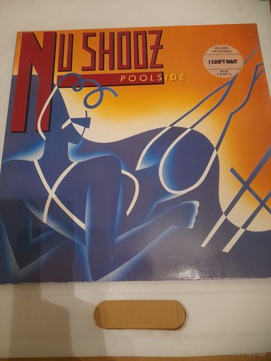NU SHOOZ  " POOLSIDE" 1985 LP GERMANY ATLANTIC 781647  NM/NM
