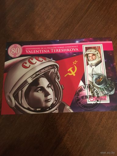 Кот Дивуар 2017. Валентина Терешкова. Блок