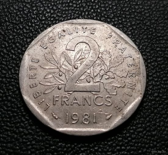 2 франка 1981