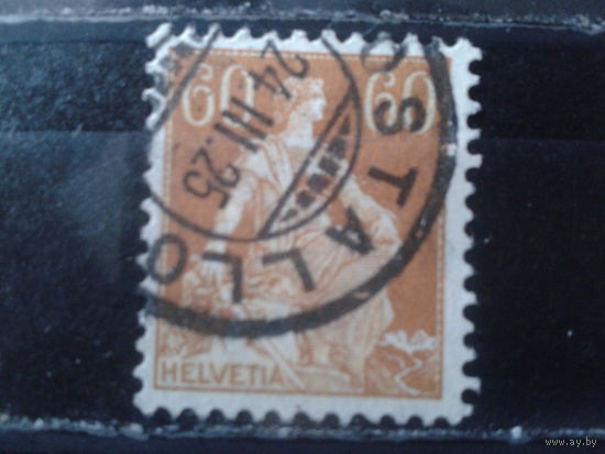 Швейцария 1918 Швейцария сидит 60с