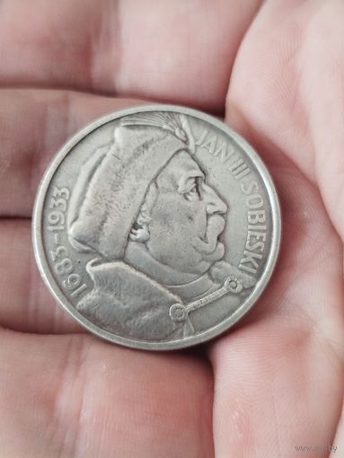 10 злотых 1933 Ян собесский