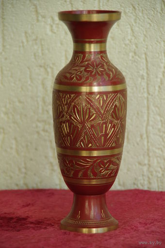 Ваза латунная  23,5 см