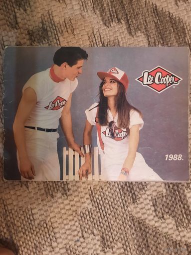 Рекламный буклет Lee Cooper 1988 год