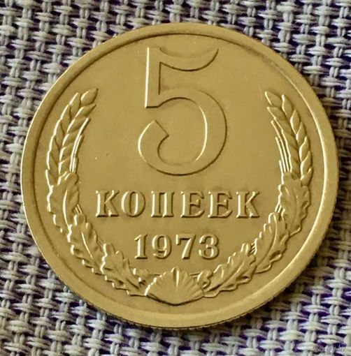 5 копеек 1973 года.
