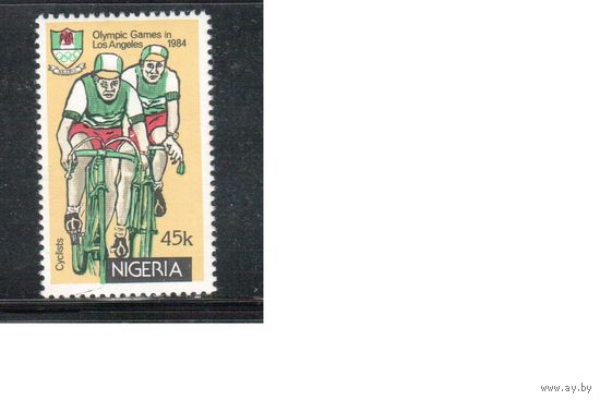 Нигерия-1984(Мих.441) , *  ,     Спорт, Велоспорт , Велосипеды,