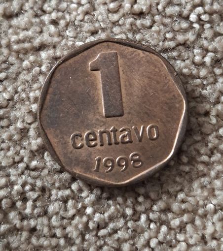 Аргентина 1 сентаво, 1998 UNC