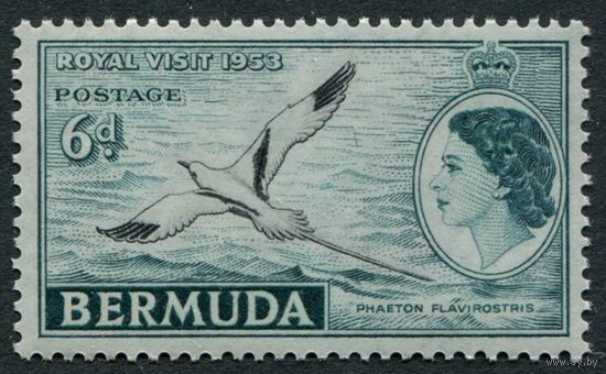 Бермуды 1953 ** Птица, Королевский визит