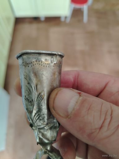 Рюмка серебро 84пр