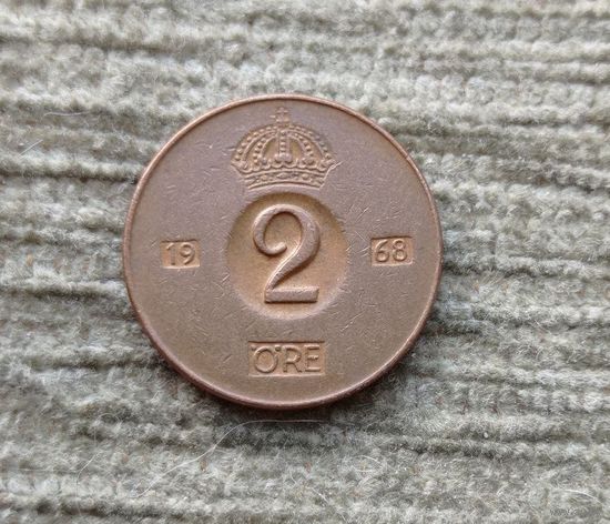 Werty71 Швеция 2 эре 1968