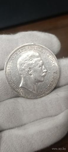 5 марок 1904 Вильгельм