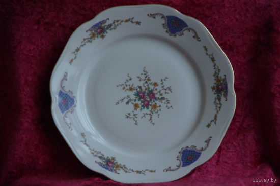 Блюдо ( Богемия ) 30,5 см ( целое )