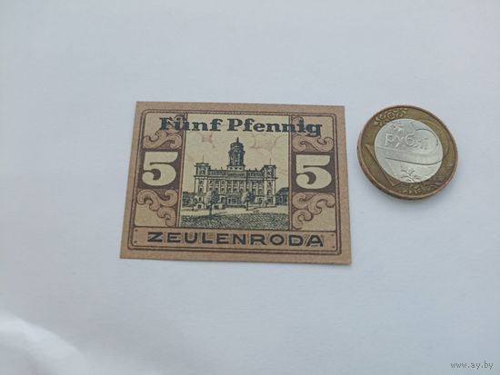 Германия 5 пфенингов 1920г (9)