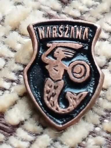 Значок Варшава.
