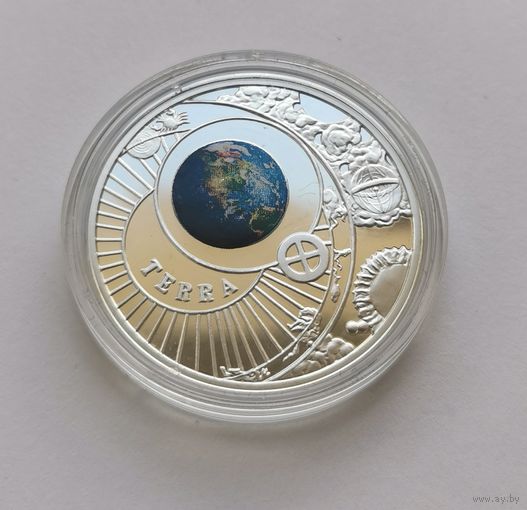 10 рублей 2012 г. Земля. С рубля