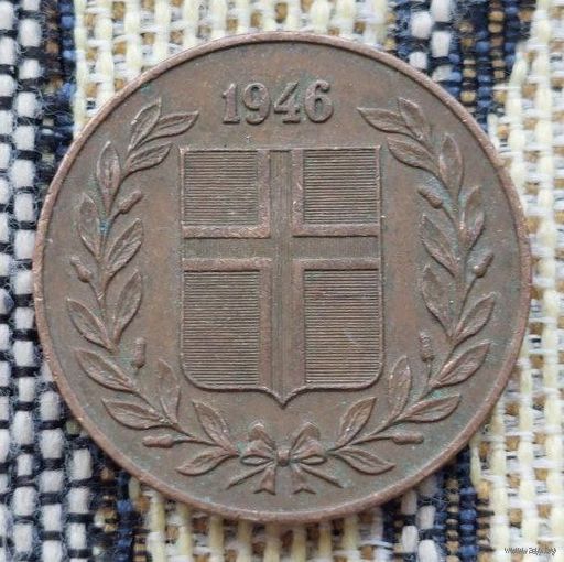 Исландия 5 оре (центов) 1946 года. Предложи свою цену или обмен!