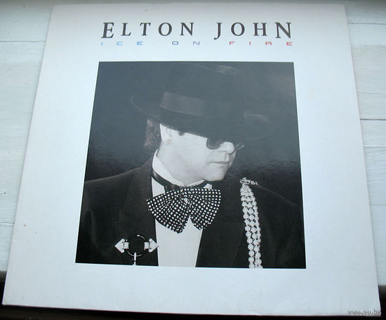 Elton John "Ice On Fire" LP, 1985