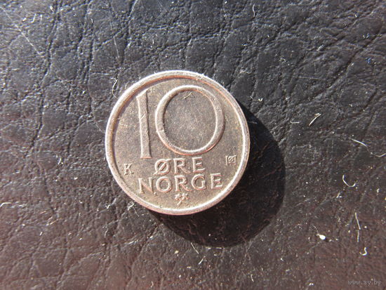 Норвегия. 10 эре. 1985. С 20 копеек. Распродажа коллекции. Смотрите другие лоты.