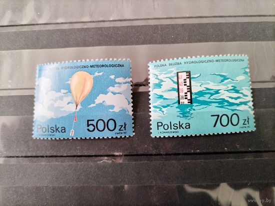 Польша.Гидрометеорология.1990г.