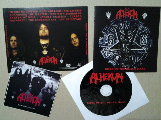 Acheron - Rites Of The Black Mass CD