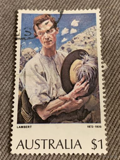 Австралия. Lambert. Марка из серии