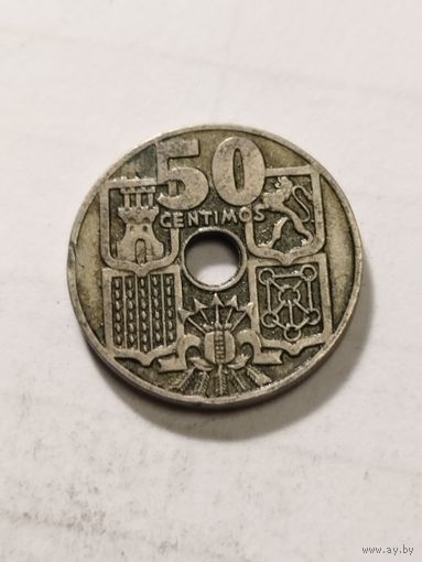 Испания 50 сентим 1949(51)