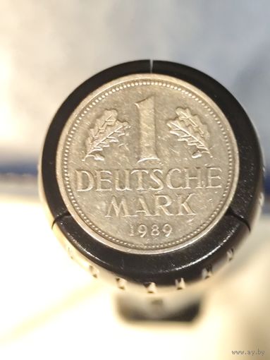 Германия 1 марка 1989 D