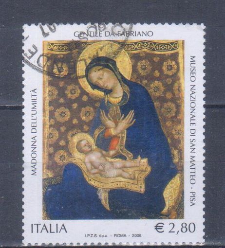 [2166] Италия 2006. Искусство.Живопись. Одиночный выпуск. Гашеная марка.
