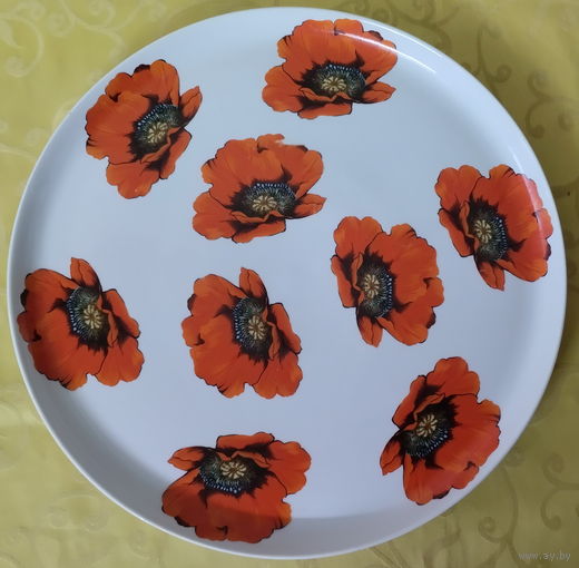 Блюдо-6. Добрушский фарфоровый завод (Добруш). 1978-1991 гг