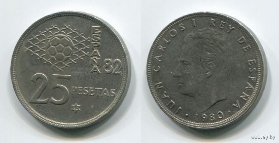 Испания. 25 песет (1980 [1980])