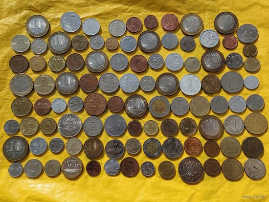 100 монет мира, без повторов. #3. Есть возможность торга.