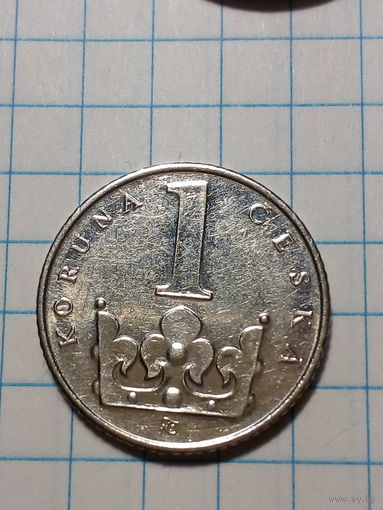 1 крон Чехия 1994 год