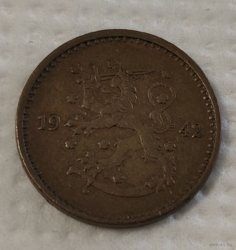 Финляндия 1 марка, 1942 (14-18-39)
