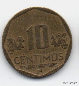 ПЕРУАНСКАЯ РЕСПУБЛИКА. 10 СЕНТИМО 2006
